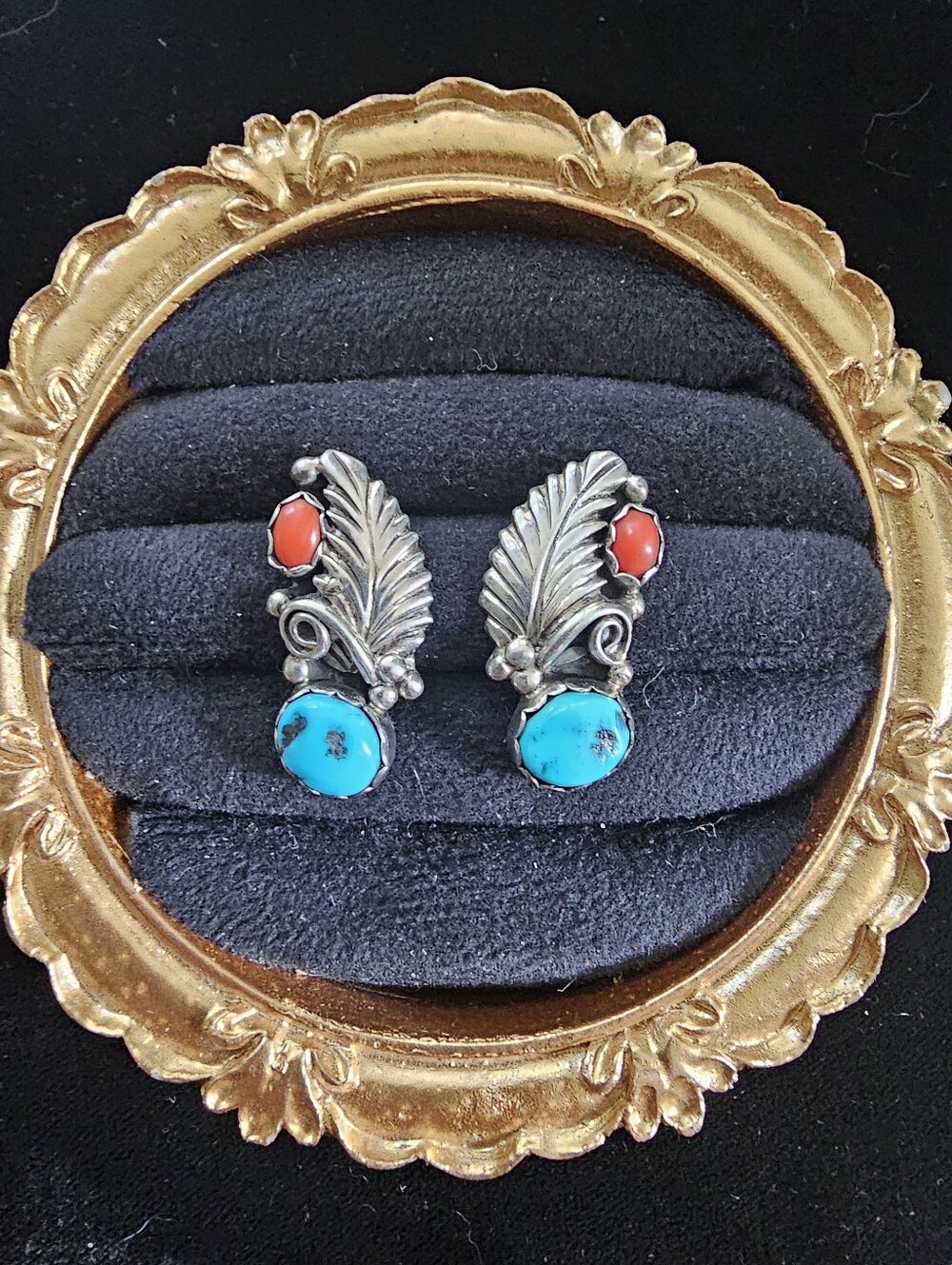 Vintage Silver Earrings - Picture 1 of 3